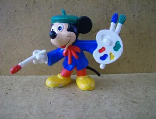 Mickey mouse poppetje 9 adv5418