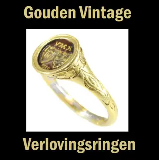 Vintage verlovingsringen aan lage prijzen