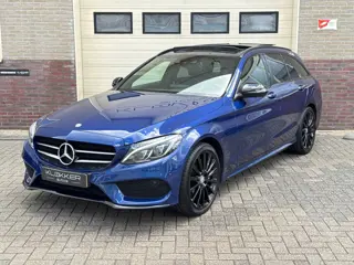 Mercedes-Benz C-klasse Estate 220 CDI Prestige AMG | Burmester | Pano | Headup | Luchtvering | Sfeer
