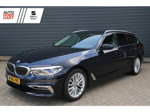 BMW 5 Serie Touring 520i Luxuryline Full-Led Comfort-Zetels Dakota-Leer 360-Camera