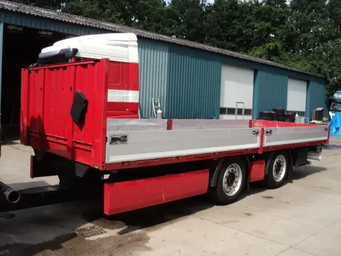 Krone 2 assige open wipkar met borden (bj 2012)