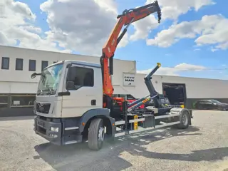 MAN TGM 18.290 4x2 Euro 6 + Crane Palfinger PK15500