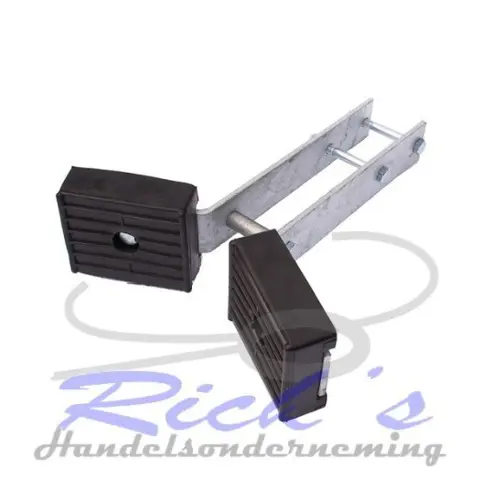 Bootvangmuil / boegvanger rubber met houder voor koker 60×60