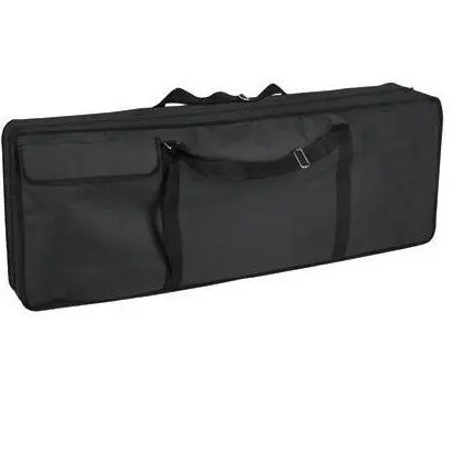 Gewatteerd ZWARTE Keyboard tas - 114 x 39 x 12 cm .