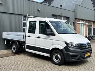 Volkswagen Crafter 35 2.0 TDI DC Open laadbak Airco Cruise controle Pick-up Euro 6 Parkeerhulp achte