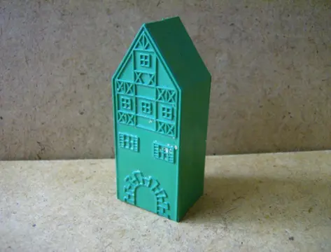 Oude vinyl huis 2 adv6232