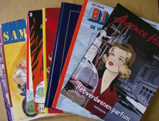 Diverse stripboeken adv6244