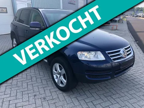Volkswagen Touareg 2.5 TDI [bj 2004] AIRCO LEER AUTOMAAT/EXPORT!
