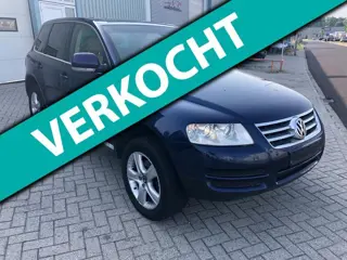 Volkswagen Touareg 2.5 TDI [bj 2004] AIRCO LEER AUTOMAAT/EXPORT!