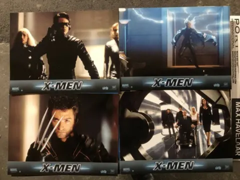 X - MEN lobbycard set.