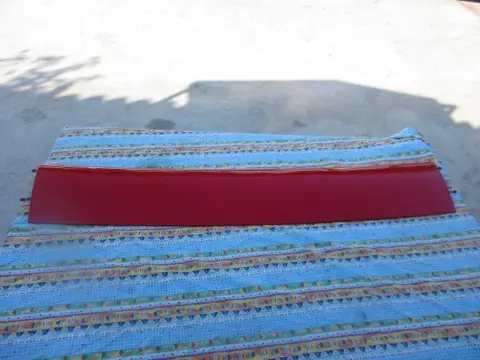 Rear bonnet spoiler for Ferrari F40