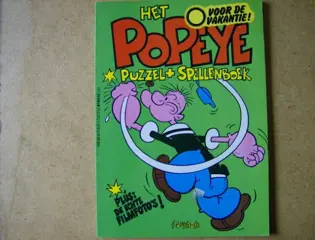 Popeye puzzel en spellenboek adv6425