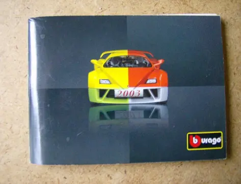 Bburago catalogus adv6530