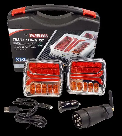 LED achterlichtset 12v draadloos