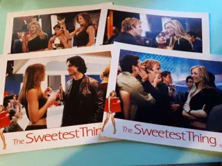 THE SWEETEST THING lobbycard set.