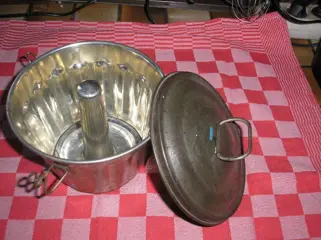 Poffertpan, tulband, broeder, pan