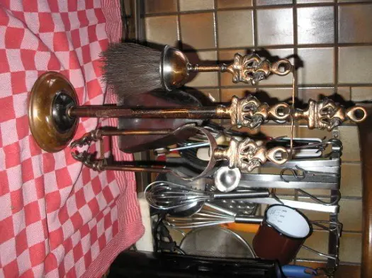 HAARDSTEL, rood koper - 4 delig