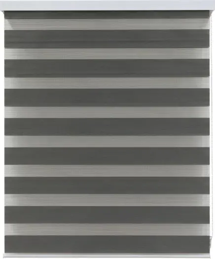 Duo Rolgordijn Lichtdoorlatend - Uni D.grijs