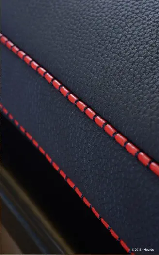 Bieskoord kunstleder