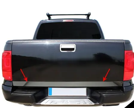 Sierlijst Volkswagen Amarok | Achterklep Sierlijst