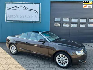 Audi A5 Cabriolet 1.8 TFSI S-edition Leder Clima Cruise Navi 17"Lm velgen Pdc Xenon Zeer nette staat