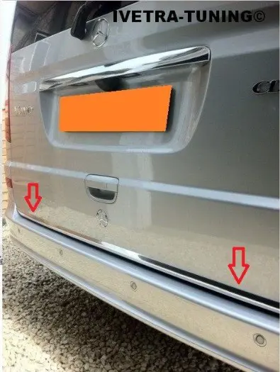 Sierlijst Mercedes Vito/Viano | Sierstrip MB Vito/Viano