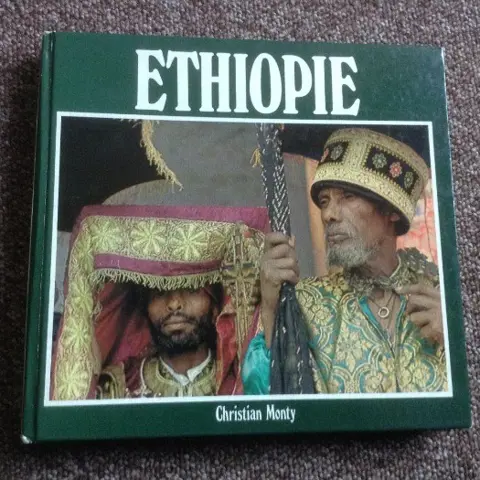 Boek in het Frans van ETHIOPIE met illustraties, foto's