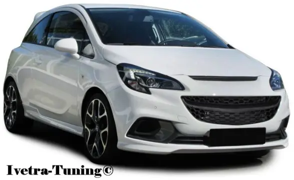 Embleemloze Grill Opel Corsa E | Grill Opel Corsa E