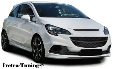 Embleemloze Grill Opel Corsa E | Grill Opel Corsa E