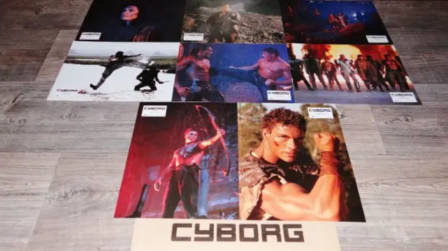 CYBORG lobbycard set.