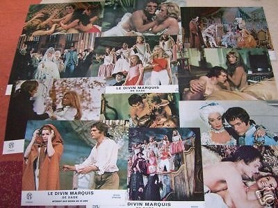 LE DIVIN MARQUIS DE SADE lobbycard set.