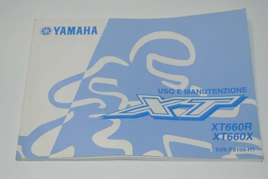 INSTRUCTIEBOEKJE Yamaha XTX 660 2004 - 2012
