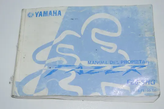 INSTRUCTIEBOEKJE Yamaha FZ6 2004 - 2007