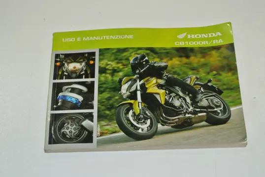 INSTRUCTIEBOEKJE Honda CB 1000 R 2008 - 2016
