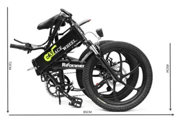 CMACEWHEEL GT20 Folding Electric Bike 20 Inch