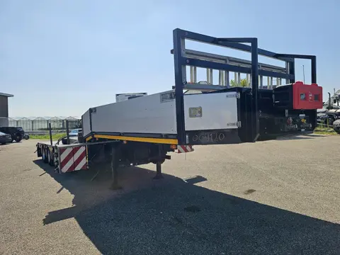 Broshuis E 2190/27 | SEMI LOWLOADER | 6 MTR EXTENDIBLE | BEAVER TAIL| SAF DRUM | APK 17-01-2016 |REF