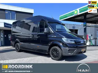 MAN TGE 3.160 RWD Black Lion 3500 kg AHW Gewicht, Achterwielaandrijving, Lederen bekleding, sidebars
