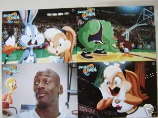 SPACE JAM lobbycard set.