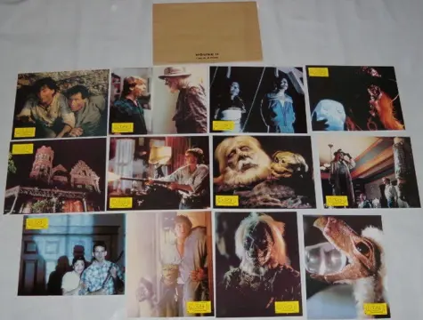 HOUSE 2 : THE SECOND STORY lobbycard set.