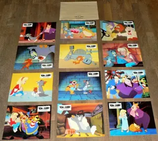 TOM &amp; JERRY THE MOVIE lobbycard set.