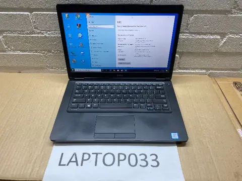 Dell 5480 Latitude i5-7300U 8Gb 256SSD W10pro