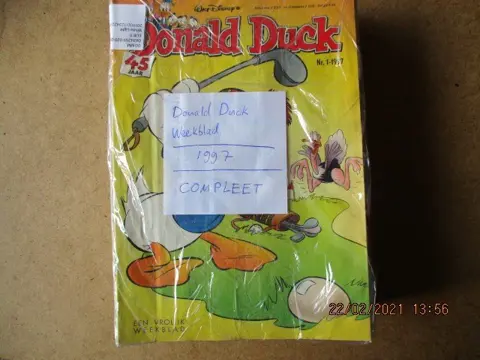 Adv0001 donald duck weekblad 1997 compleet
