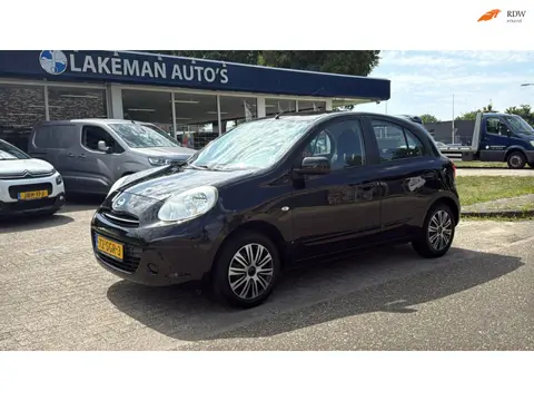 Nissan Micra 1.2 Acenta Blackline Navi Airco Huurkoop Inruil APK Garantie