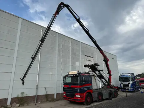 DAF CF 85.460 8X2 + YEAR 2016 HMF CRANE 2620-K4 + FLYJIB + WINCH + REMOTE