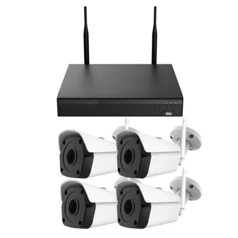 WiFi camerabewaking set 4 x 8MP 2K HD Premium-serie