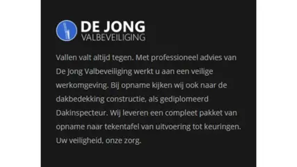 DE JONG VALBEVEILIGING