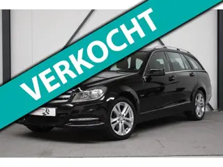 Mercedes-Benz C-klasse Estate 180 Avantgarde BlueEfficiency l Facelift l Dealer onderhouden l Half L