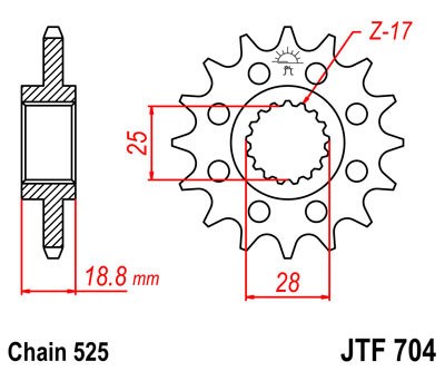VOORTANDWIEL BMW F 800 GS 2001 - 2003 / 2008 - 2011