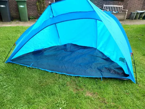 Strandtent / windscherm , - strandtent, Beach shelter, schaduwtent, windscherm