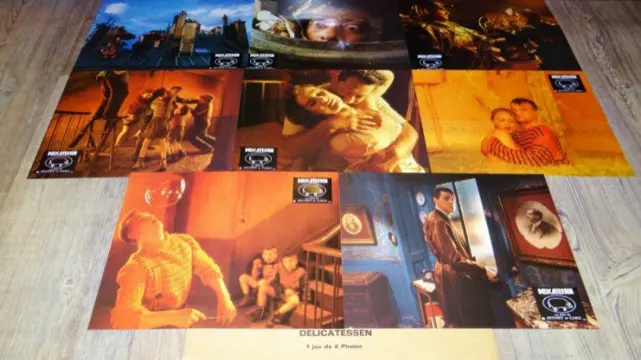DELICATESSEN lobbycard set.